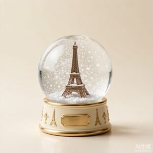 Landmark Snow Globe — wholesale resin gift by iZentris