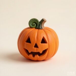Harvest Pumpkin Resin Figurine — wholesale resin gift by iZentris
